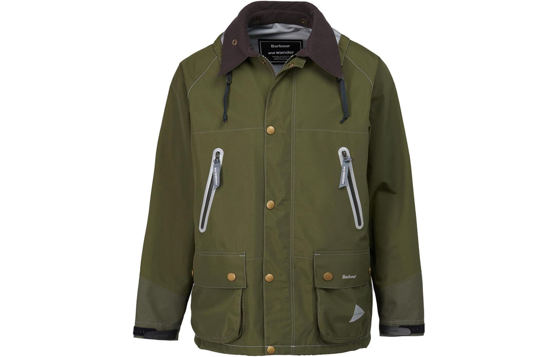 Куртка BARBOUR x and wander FW22 Logo - изображение 1
