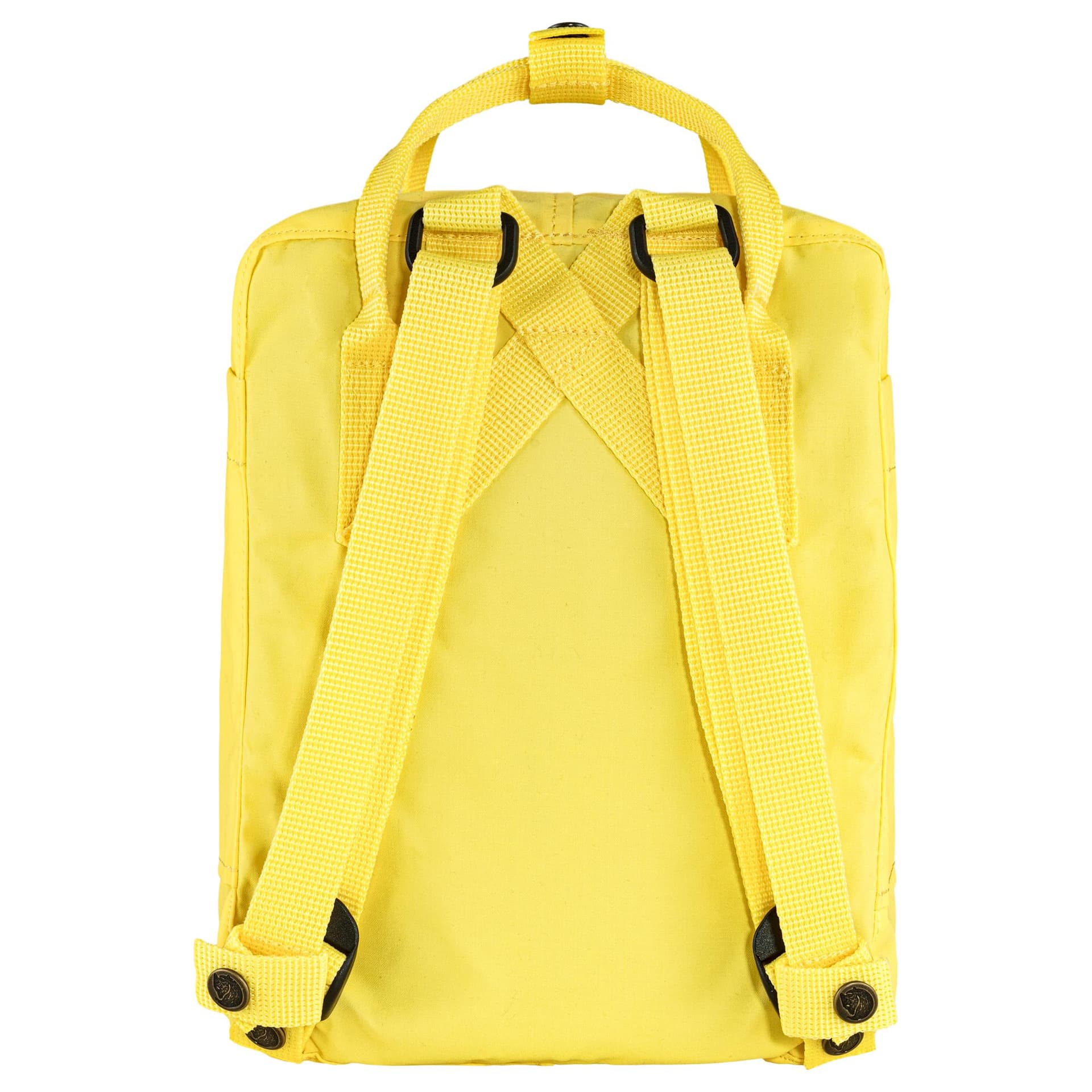 Fjallraven Kanken 7L Outdoor Рюкзак Сумка из винилового материала Кукурузный Желтый Унисекс - изображение 3