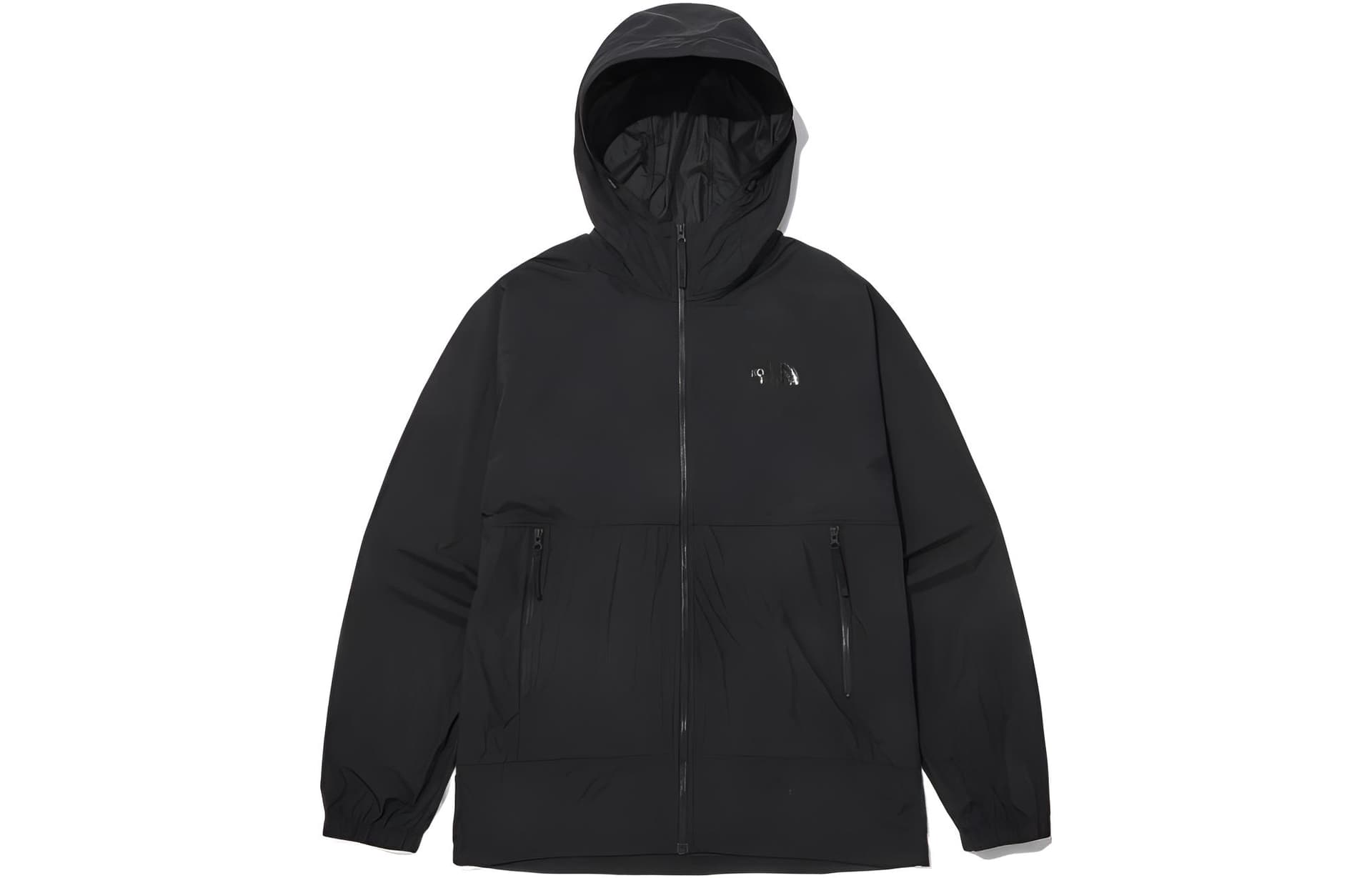 Куртка The North Face Logo Zip Hoodie Black - изображение 1