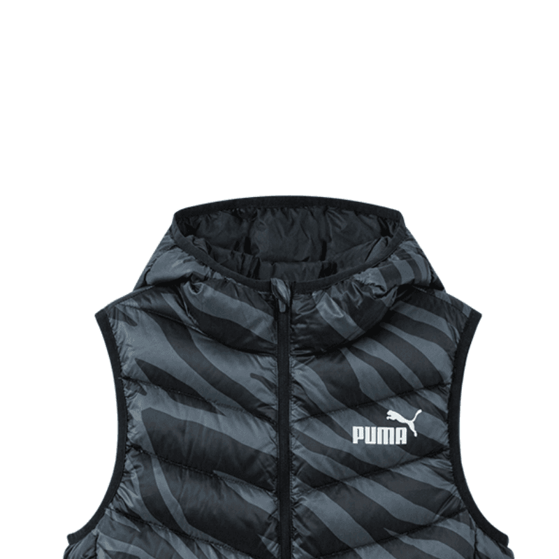 PUMA Пуховый жилет Черный цветок Тон Унисекс - изображение 5