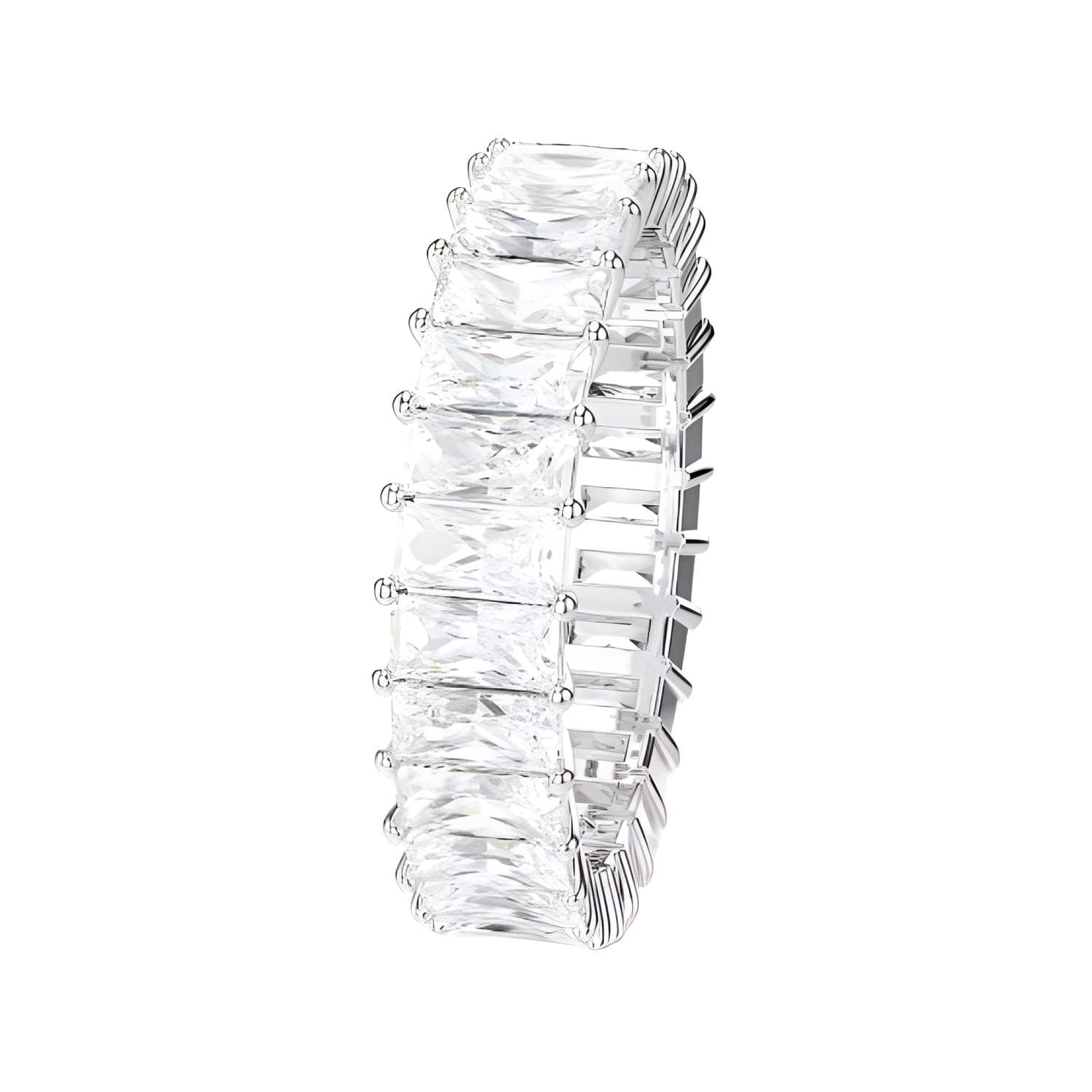 Кольцо Swarovski Matrix Кольца Женские Серебряные - изображение 3