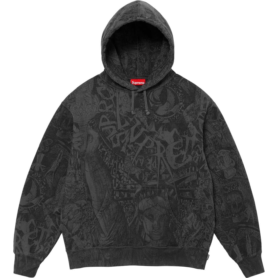 Худи Supreme FW24 Унисекс Толстовка - изображение 3