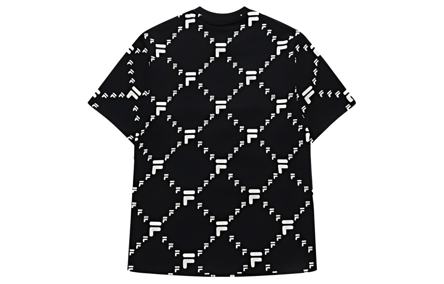 Футболка FILA FUSION QR Черная Унисекс Футболка - изображение 2
