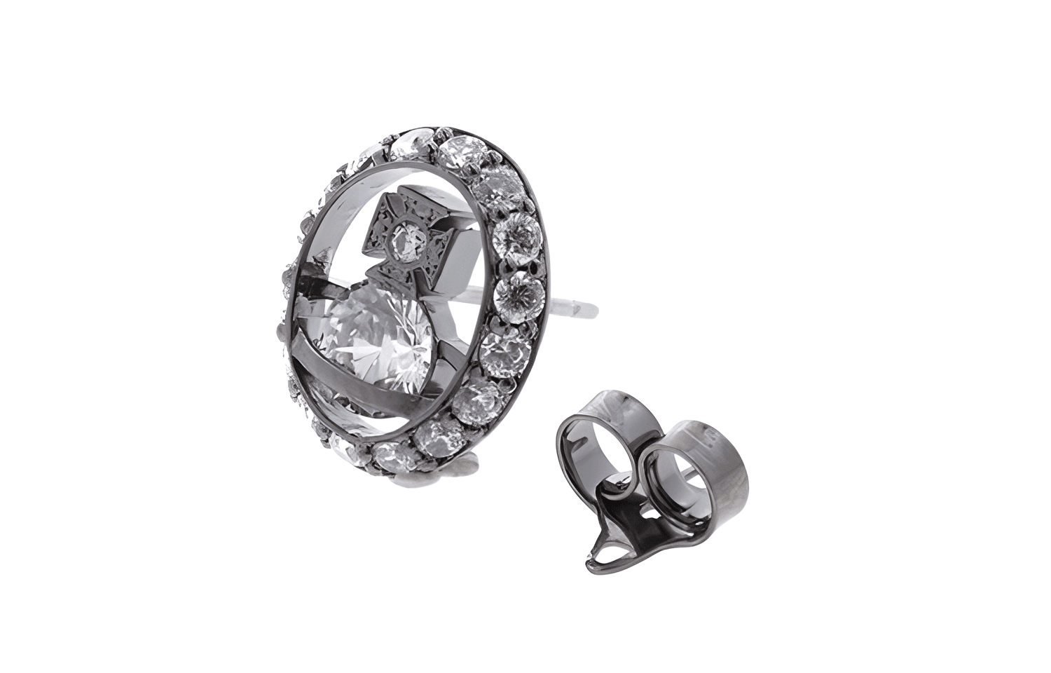 Серьги Vivienne Westwood Logo - - изображение 6