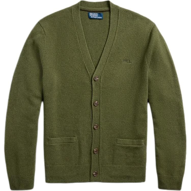Кофта Polo Ralph Lauren FW24 Свитер Стандартный размер Мужской Темно-зеленый - изображение 1
