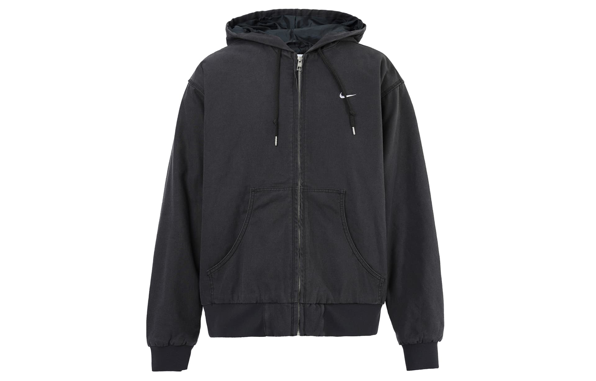 Куртка Nike Logo Zip Hoodie Black - изображение 1