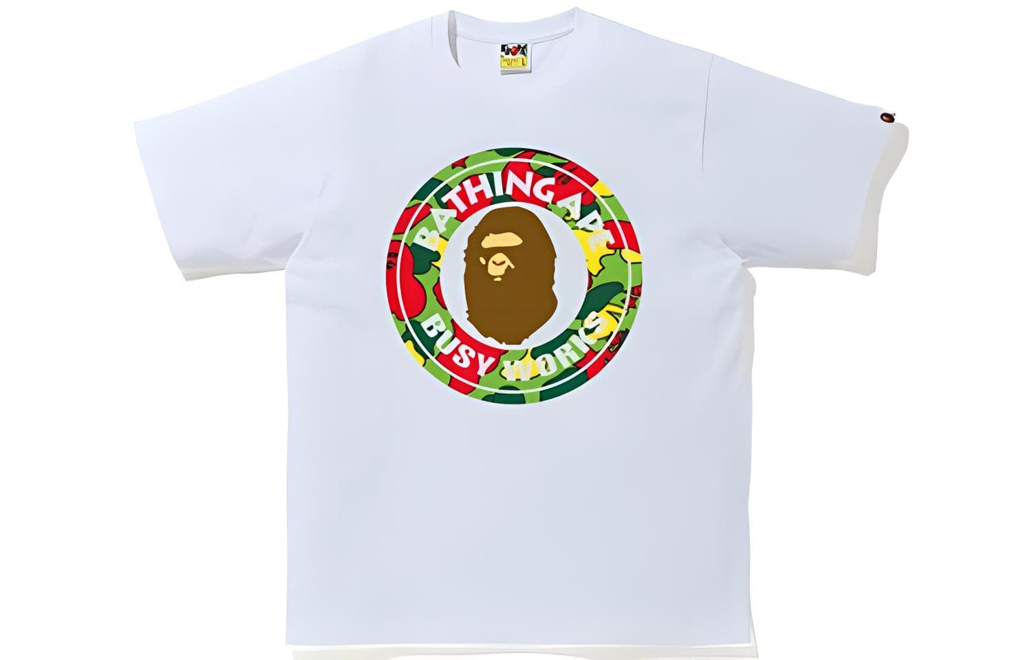 Футболка BAPE Sta Camo Busy Works Tee T - изображение 3