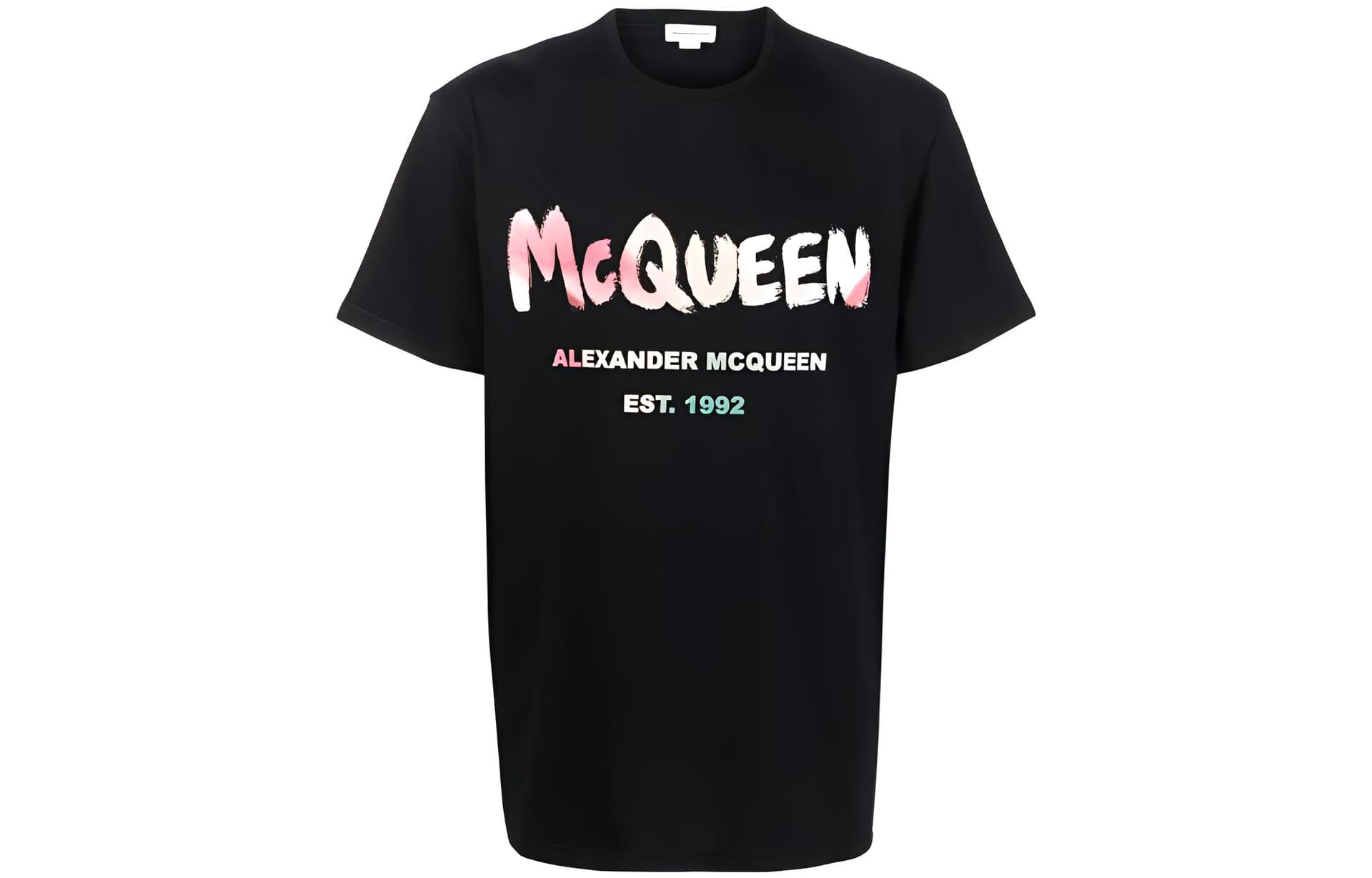 Футболка Alexander McQueen SS23 LogoT