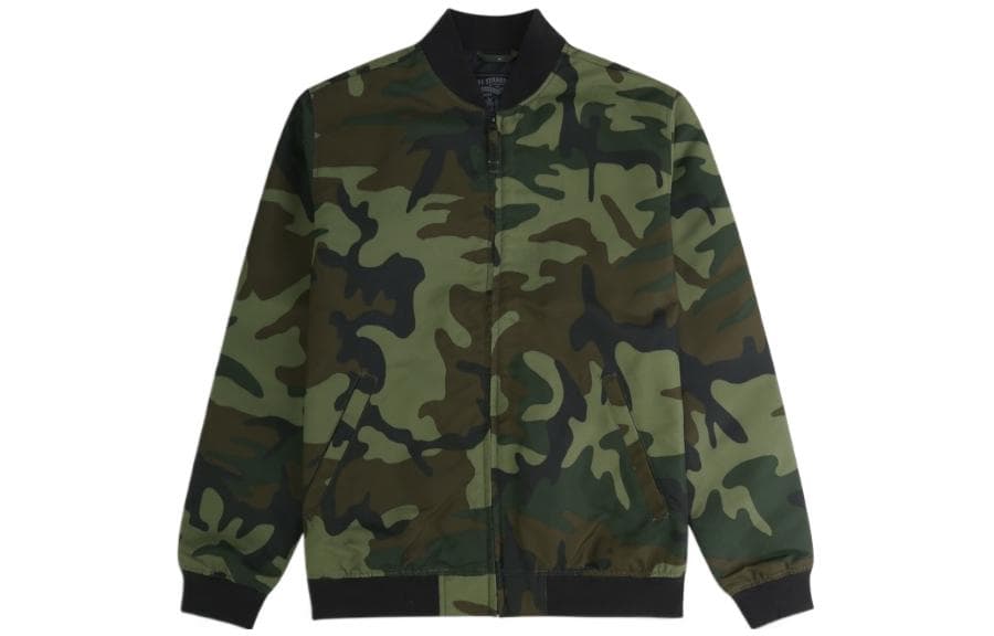 Куртка Levi’s FW22 Camo Zip Jacket Green - изображение 1