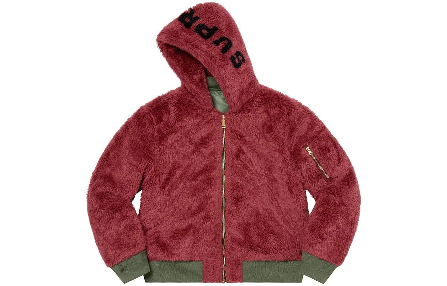 Куртка Supreme Faux Fur Reversible MA-1 - изображение 1