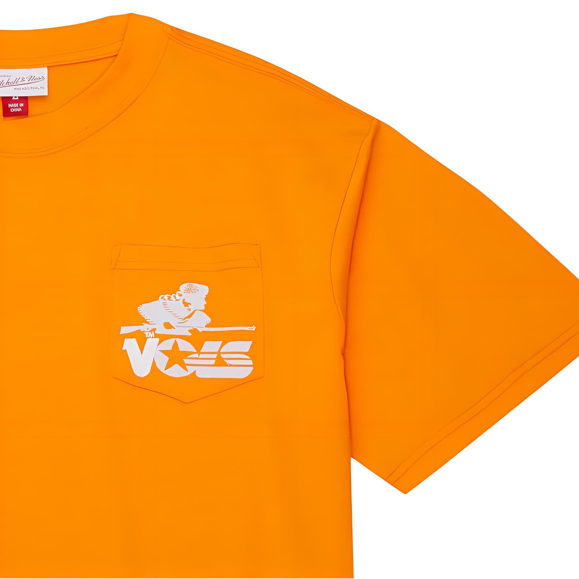 Футболка Mitchell Ness Orange Мужская T-Рубашка - изображение 3