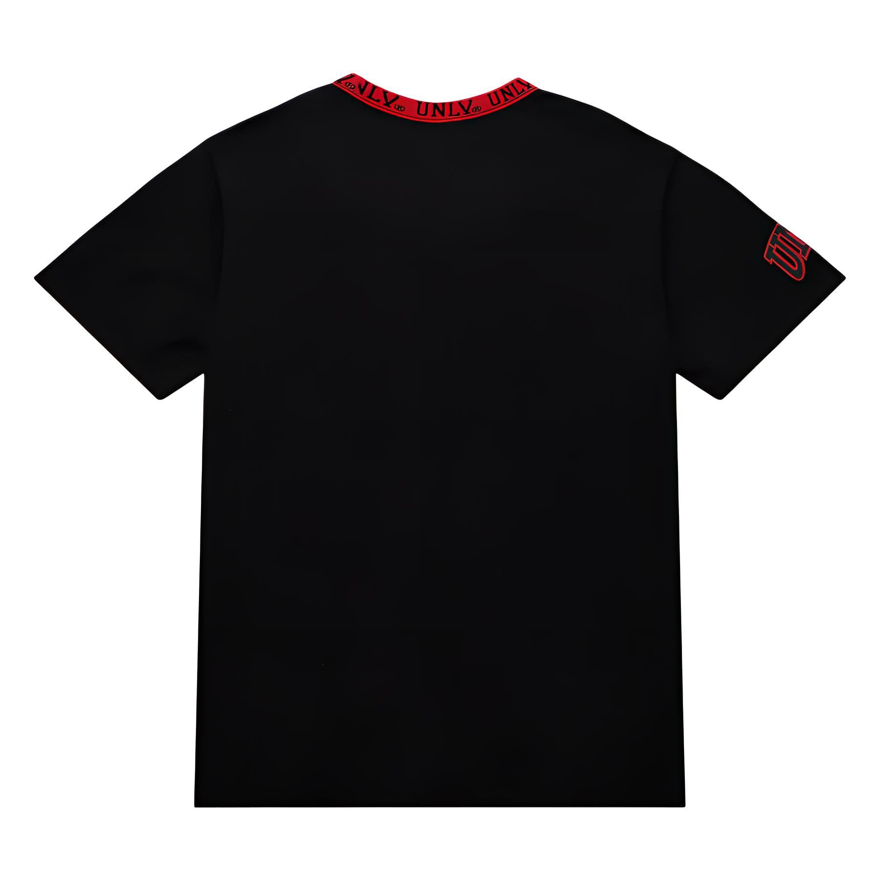 Футболка Mitchell & Ness UNLV Rebels Jacquard Ringer Tee - изображение 2