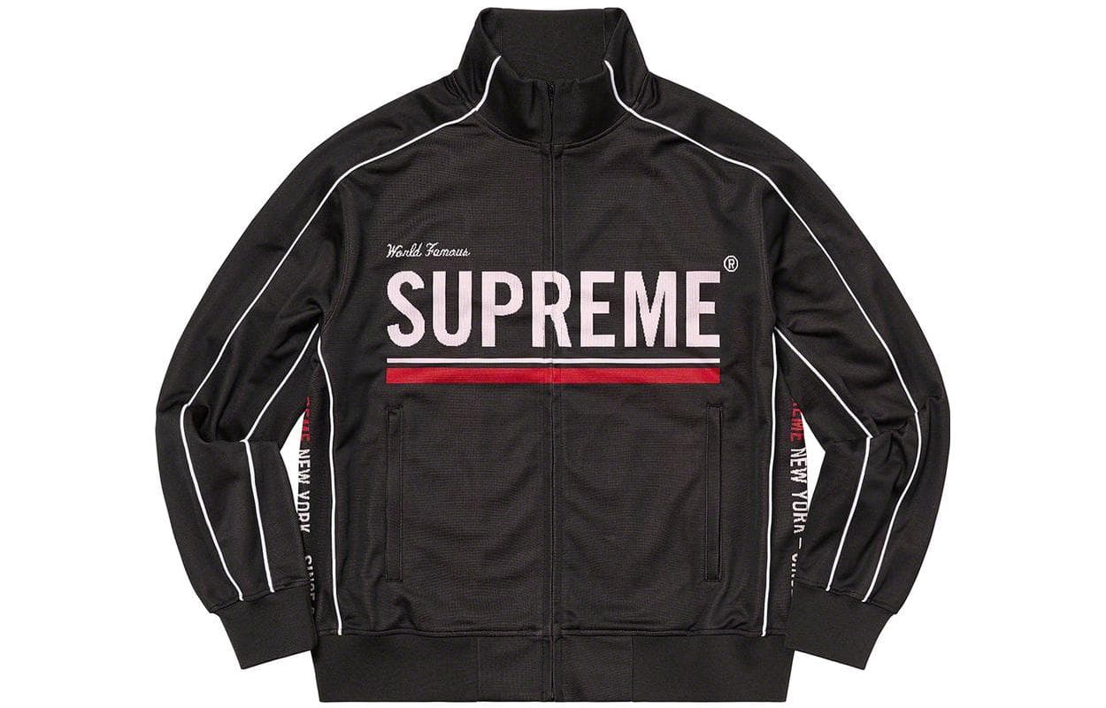Куртка Supreme World Famous Jacquard Track Jacket - изображение 1
