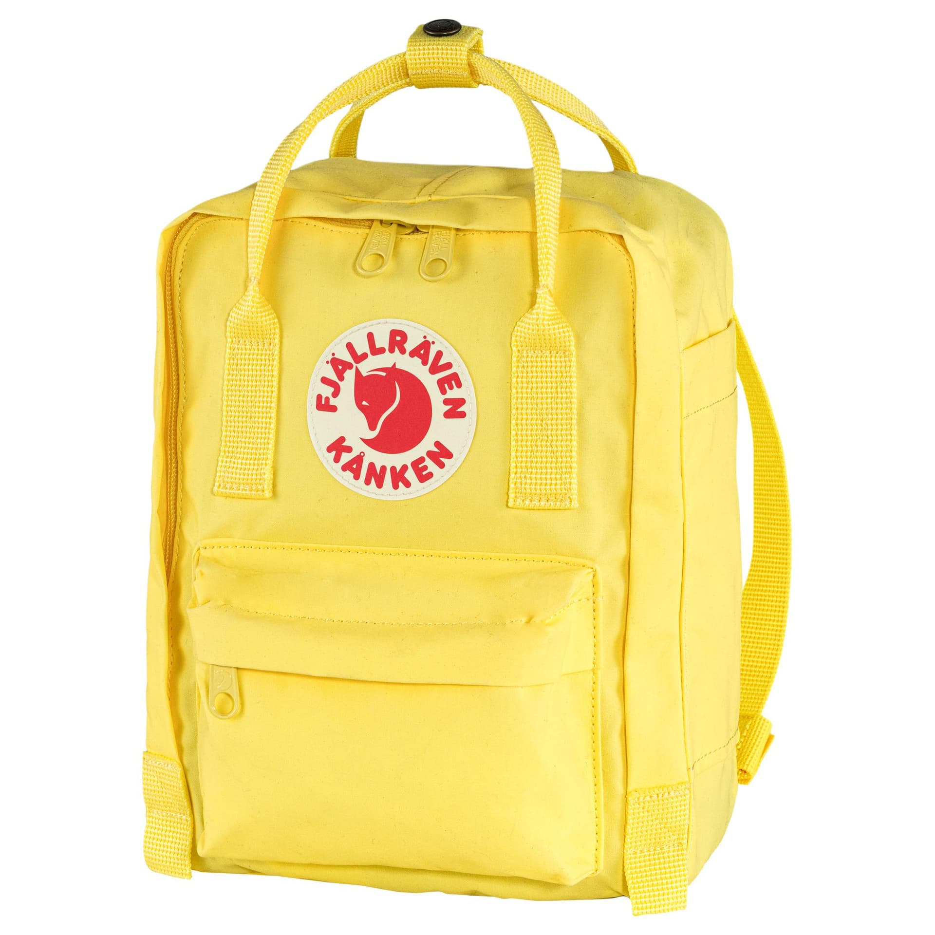 Fjallraven Kanken 7L Outdoor Рюкзак Сумка из винилового материала Кукурузный Желтый Унисекс - изображение 2