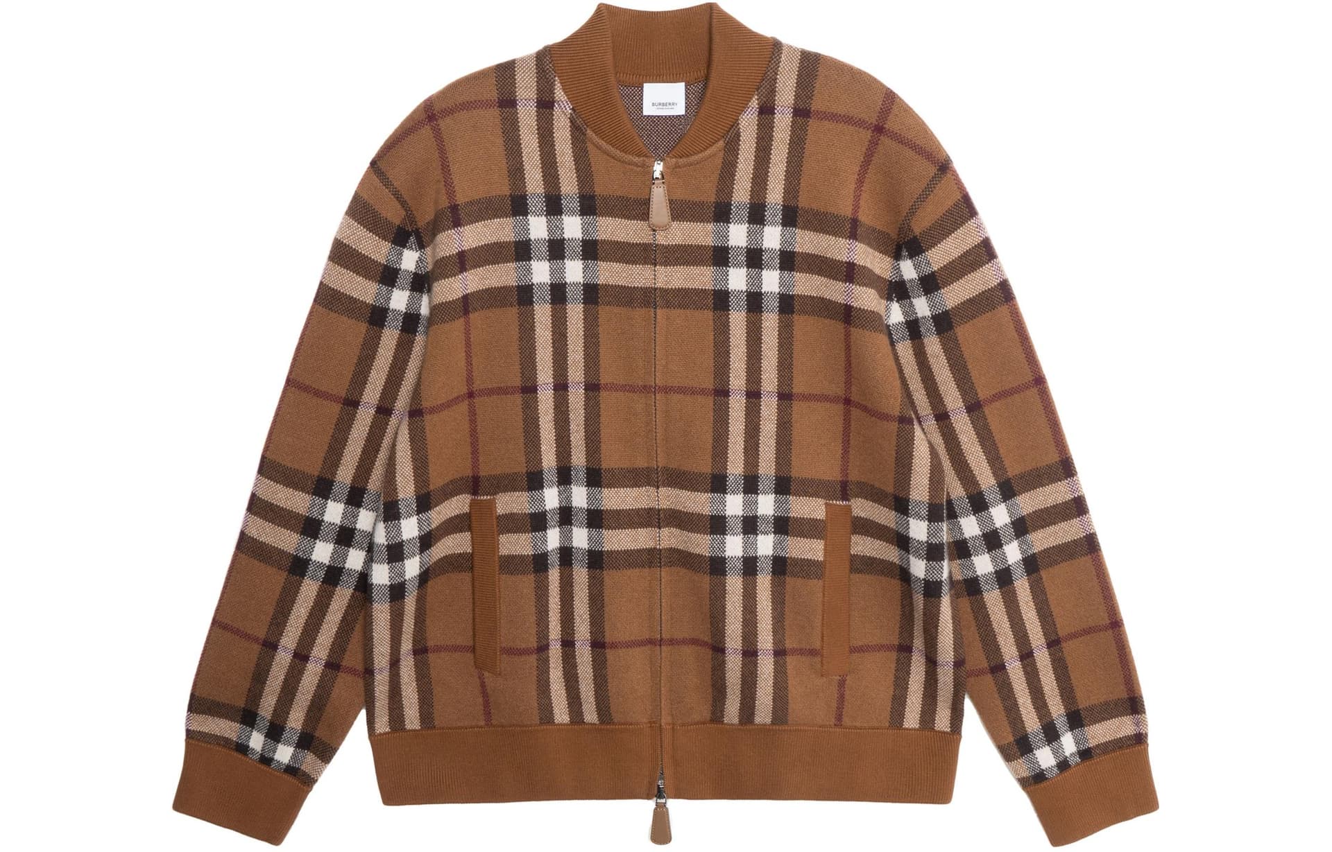 Куртка Burberry SS22 Check Print Jacket Brown - изображение 1