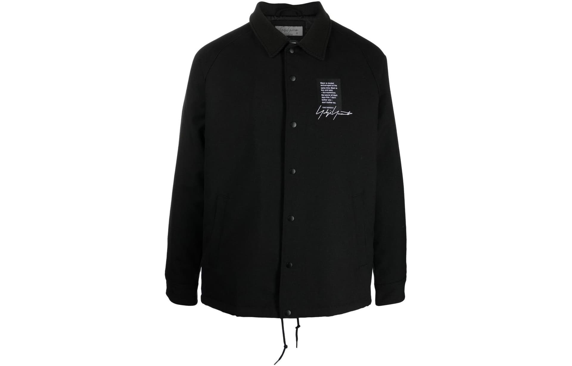 Куртка Yohji Yamamoto FW22 Logo Print Jacket - изображение 1