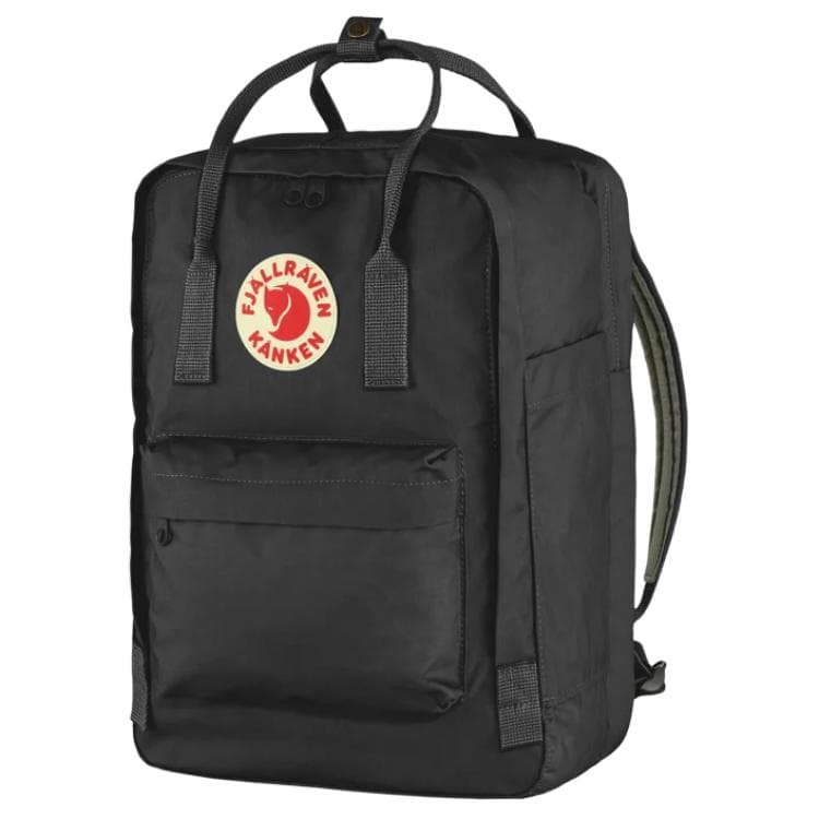 Fjallraven Kanken 18L Туристические сумки Виниловый Черный Унисекс - изображение 2