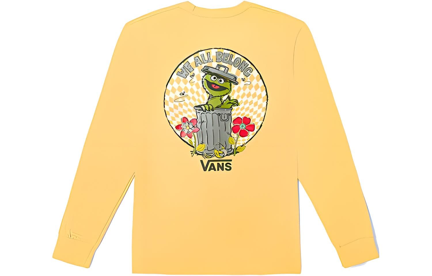 Футболка Vans Sesame Street T-Shirt Унисекс Желтый - изображение 1