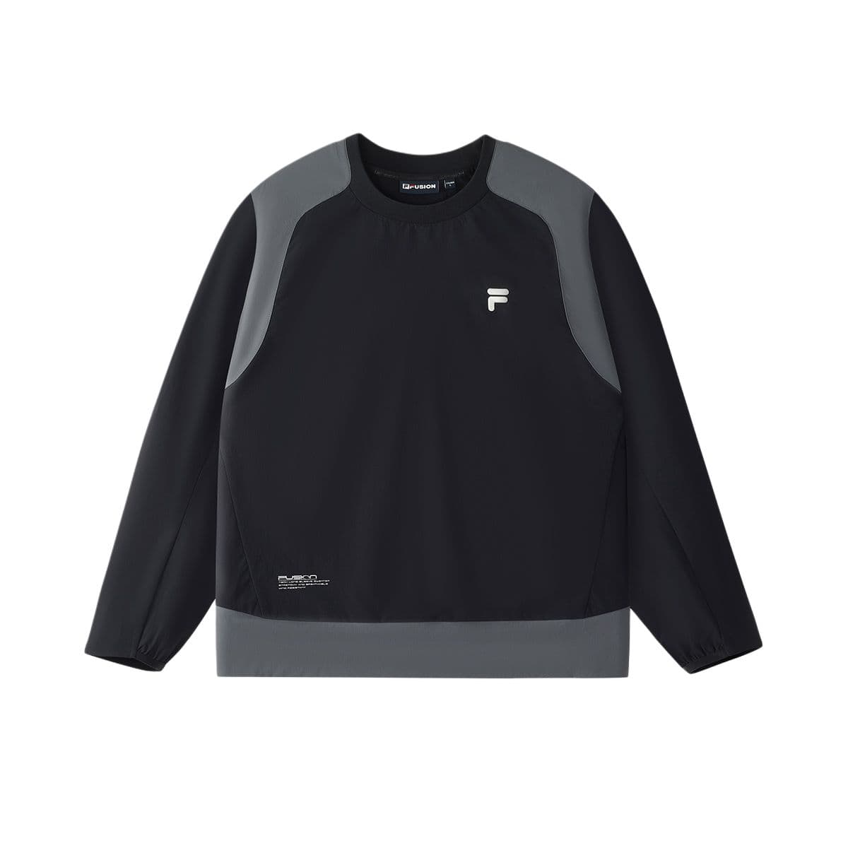 Худи FILA FUSION Городской ТЕХ FILA FUSION X Толстовка Мужской Глубокий черный - изображение 1