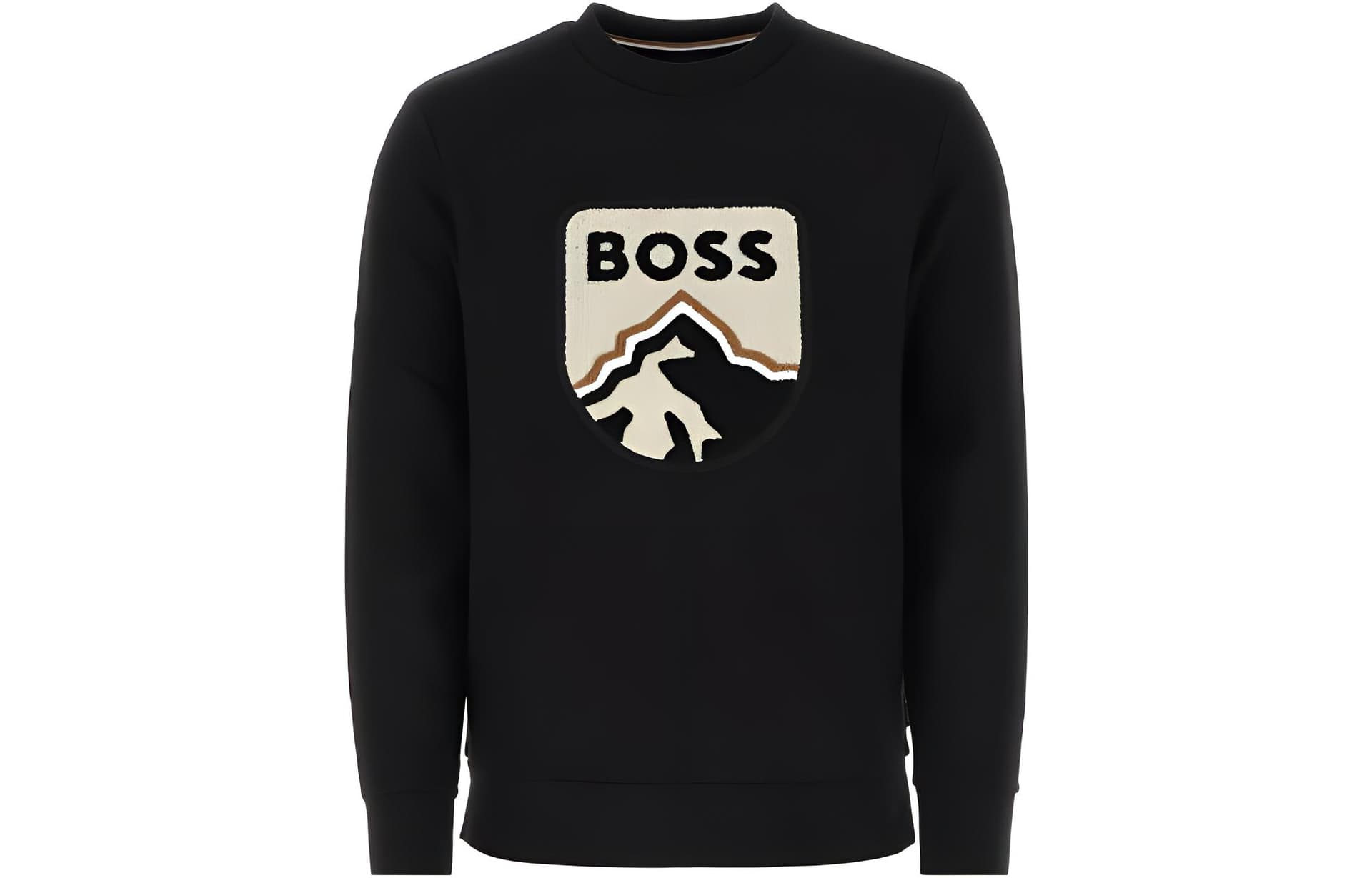 Худи HUGO BOSS SS23 Толстовка Мужской черный - изображение 1