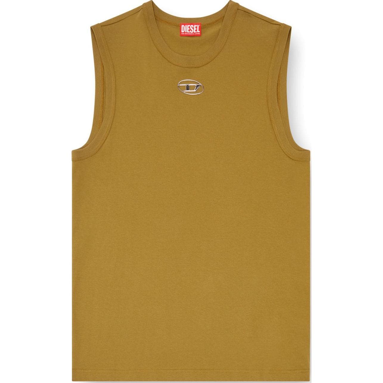 Майка Diesel FW24 Майка Мужская Светло-Коричневая - изображение 1