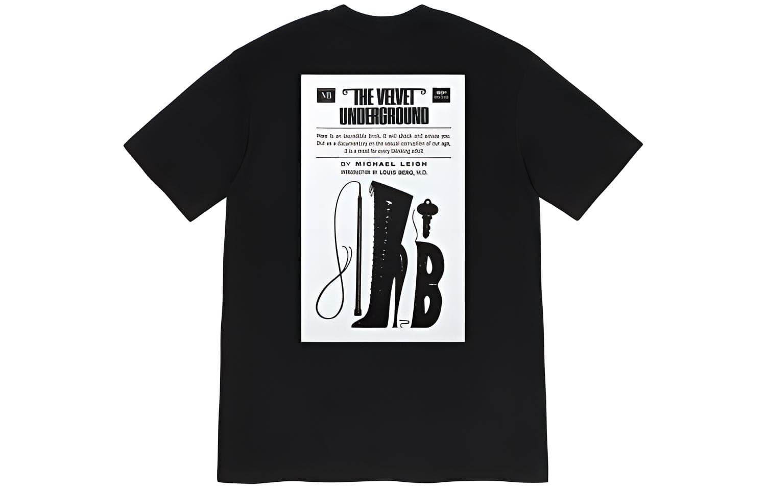 Футболка Supreme x The Velvet Underground Tee Black - изображение 1