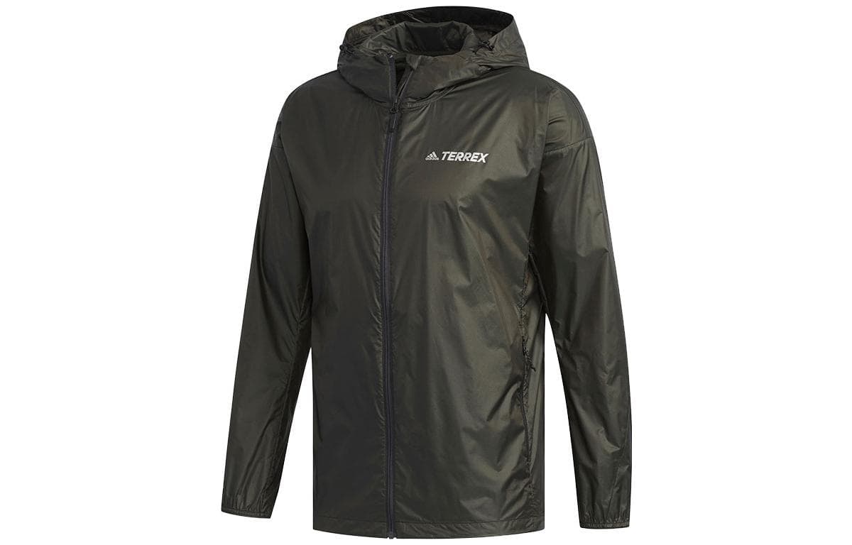 Куртка adidas Logo Zip Hoodie Green - изображение 1