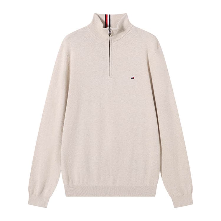 Худи Tommy Hilfiger Толстовка мужское стиль овсяный - изображение 1