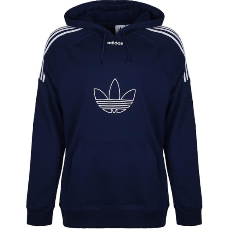 Худи Adidas Originals Flock Толстовка Мужское Синее - изображение 1