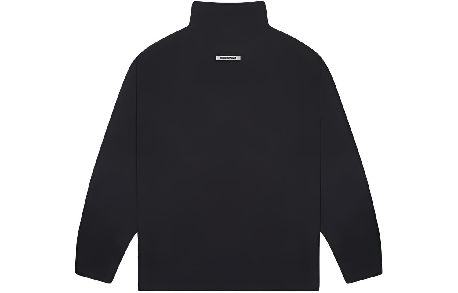 Кофта Fear of God Essentials Pull-Over Mockneck Sweatshirt Black - изображение 2