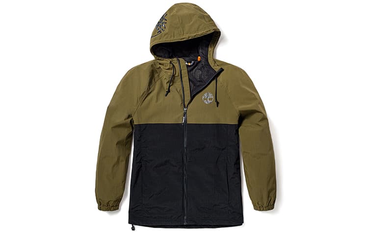 Куртка Timberland Темно-оливково-зеленый с цветочным акцентом Мужские куртки - изображение 1