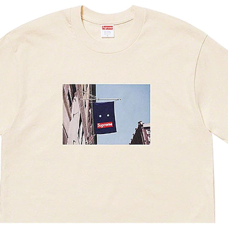 Футболка Supreme Banner Tee Natural - изображение 2