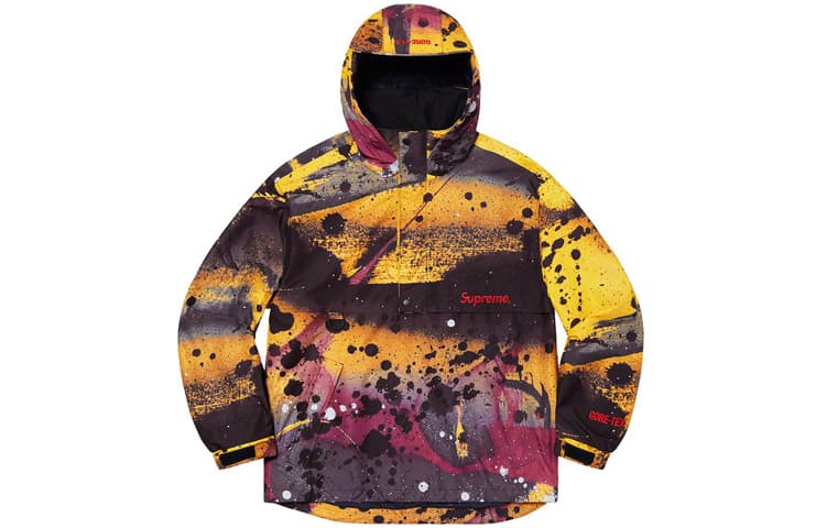 Демисезонная куртка Supreme GORE-TEX Anorak Yellow - изображение 1