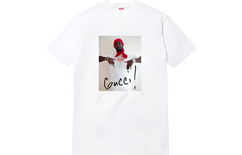 Футболка Supreme FW16 Gucci Mane Tee White - изображение 1