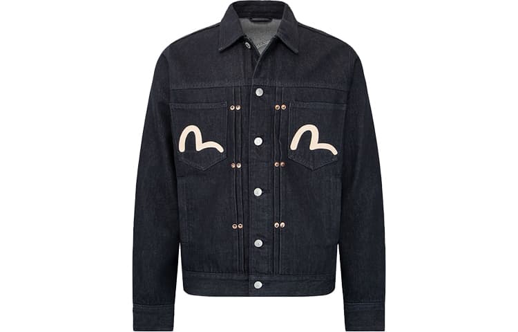 Джинсовая куртка EVISU AW22 Logo - изображение 1