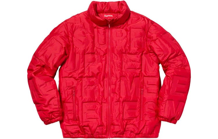 Зимняя куртка Supreme SS19 Bonded Logo Puffy Jacket - изображение 1