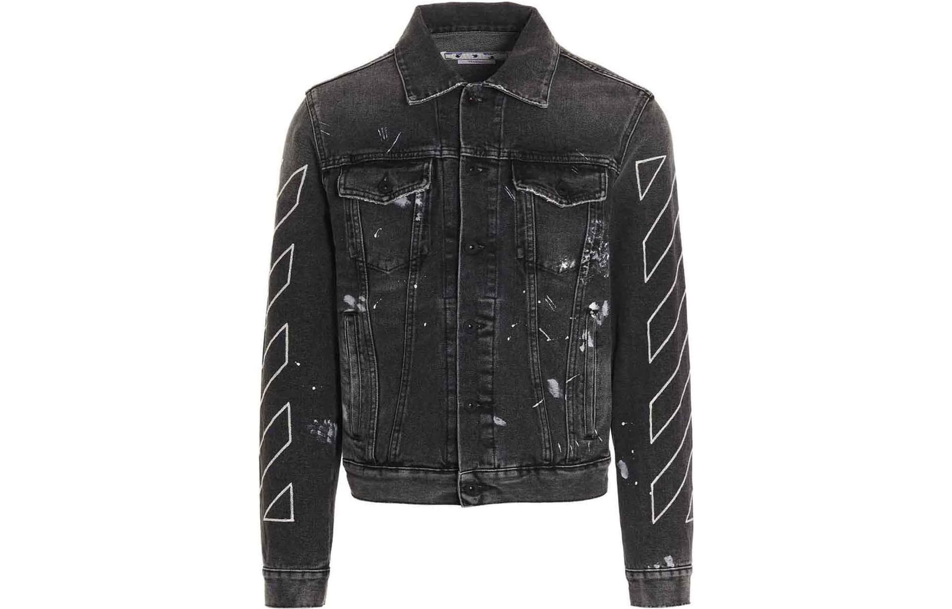 Джинсовая куртка OFF-WHITE SS22 Denim Jacket Black - изображение 1