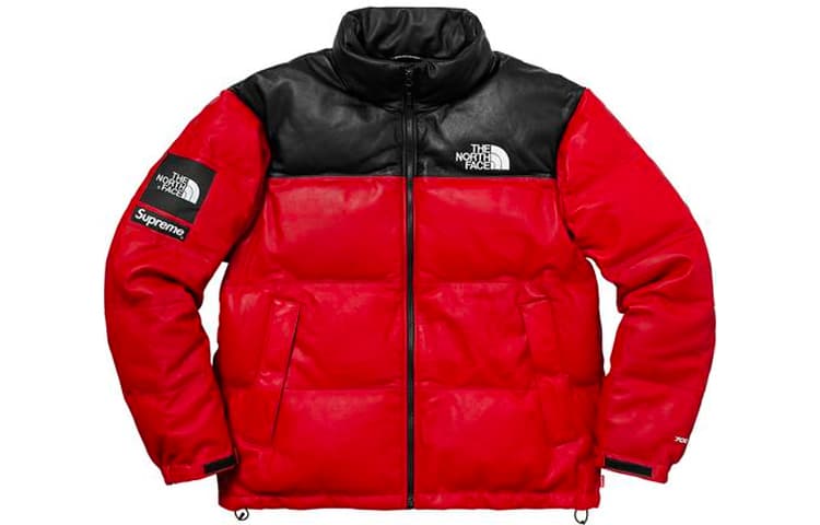 Зимняя куртка Supreme x The North Face FW17 Red - изображение 1