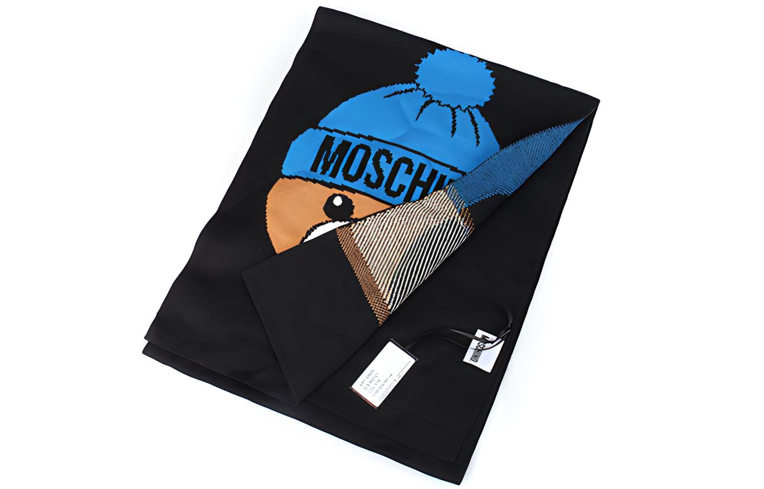 Шарф Moschino Teddy Bear Wool Scarf - изображение 2