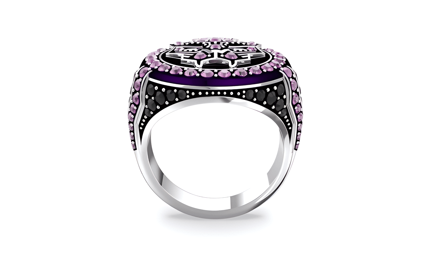 Кольцо Swarovski Black Panther MARVEL - изображение 4