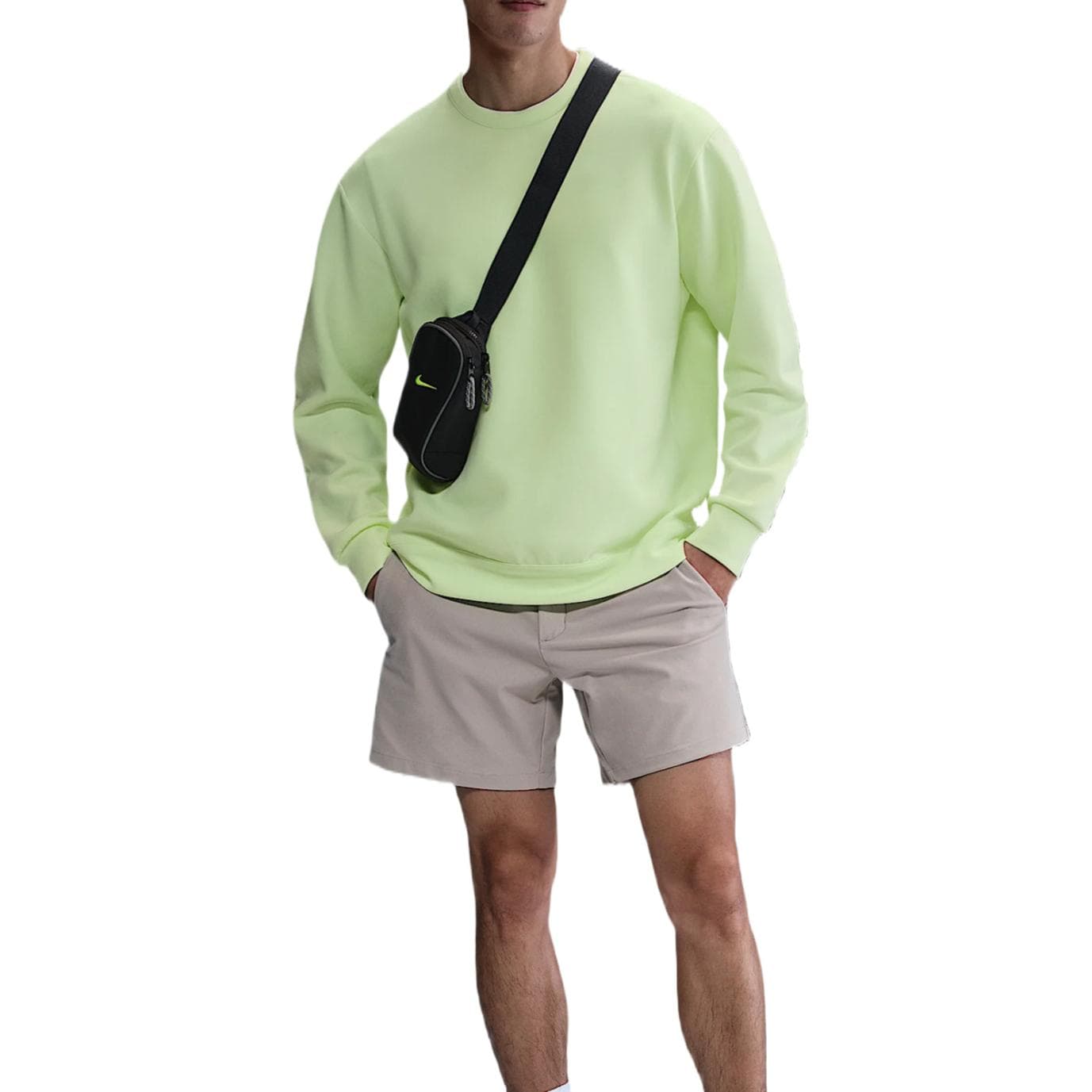 Худи Nike Dri-Fit SS25 Толстовка Мужское Зеленое - изображение 1