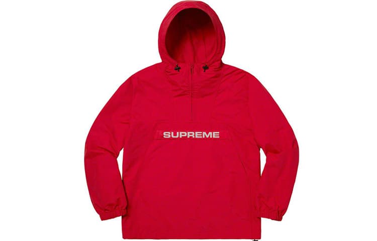 Демисезонная куртка Supreme FW19 Week 2 Heavy Nylon Anorak - изображение 1