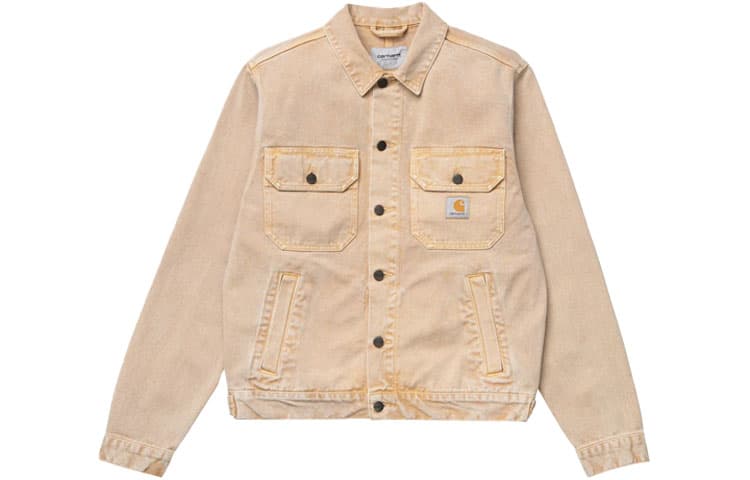 Джинсовая куртка Carhartt WIP SS21 Denim Jacket Khaki - изображение 1
