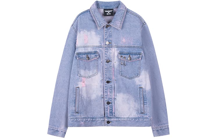 Джинсовая куртка Boy London Denim Jacket Purple - изображение 1
