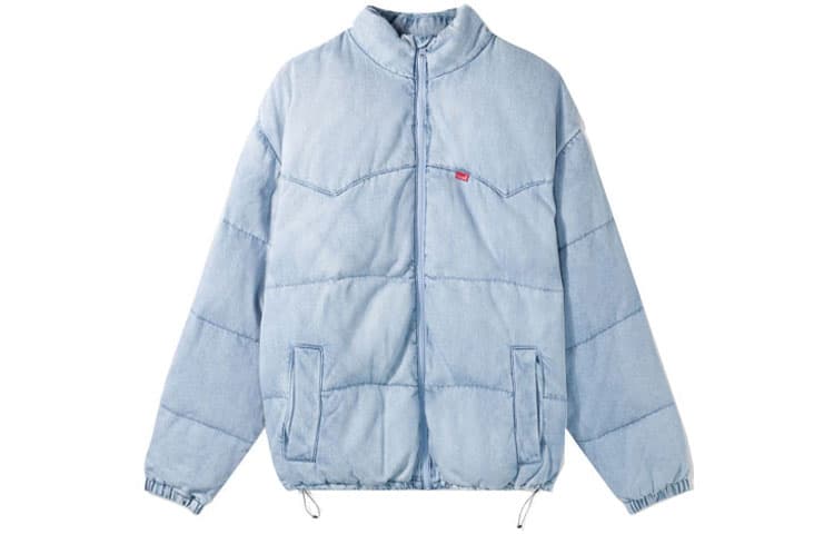 Зимняя куртка Levi's Puffer Jacket Blue - изображение 1
