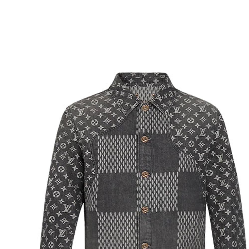 Джинсовая куртка Louis Vuitton x Nigo LV2 Denim Jacket Black - изображение 6