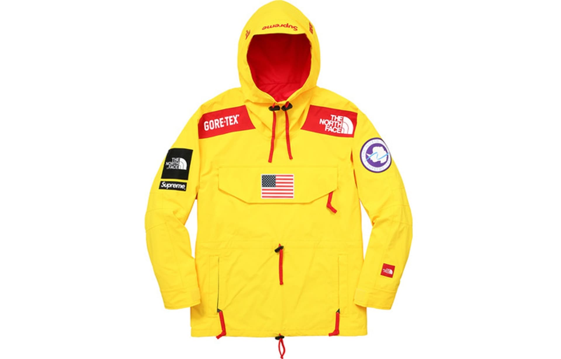 Демисезонная куртка Supreme x THE NORTH FACE SS17 TNF - изображение 1