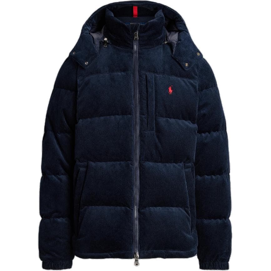 Зимняя куртка Polo Ralph Lauren FW24 Пуховик Мужской Морской Синий - изображение 1