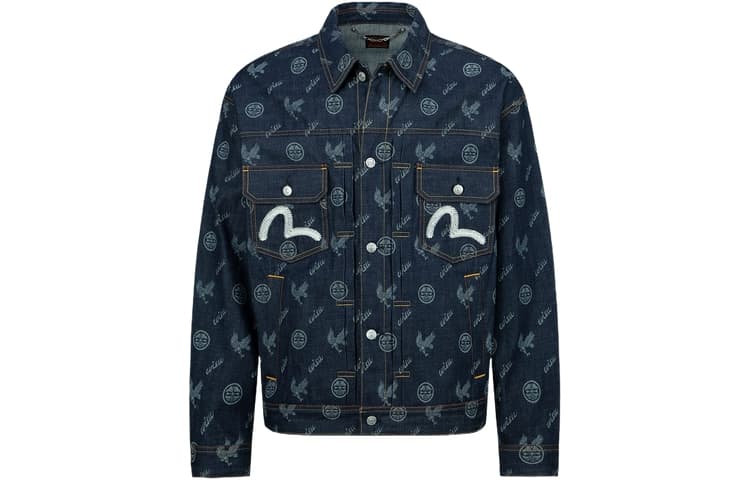 Джинсовая куртка EVISU AW23 - изображение 1