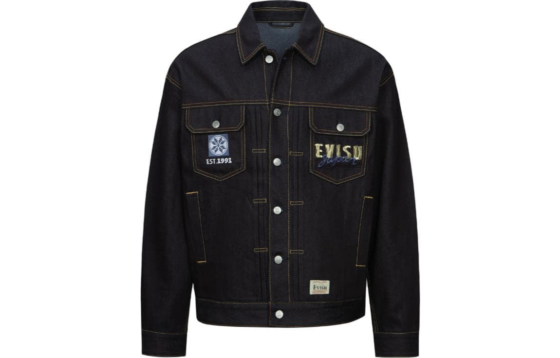 Джинсовая куртка EVISU Logo - изображение 1